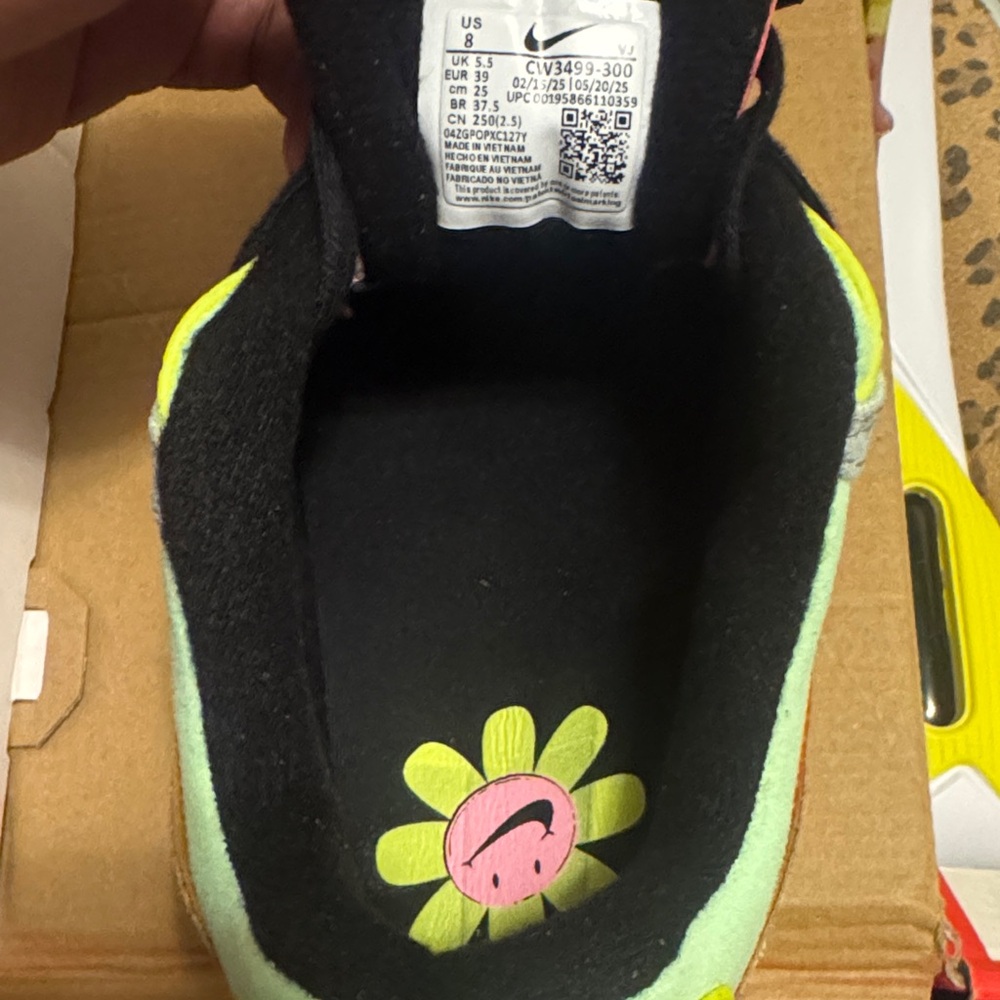 Nike Women's Shoes with Black and Green Accents